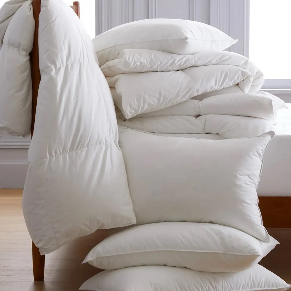 Quince Luxe Goose Down White Comforter All Season Twin